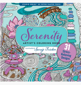 Peter Pauper Press Colouring Book Serenity