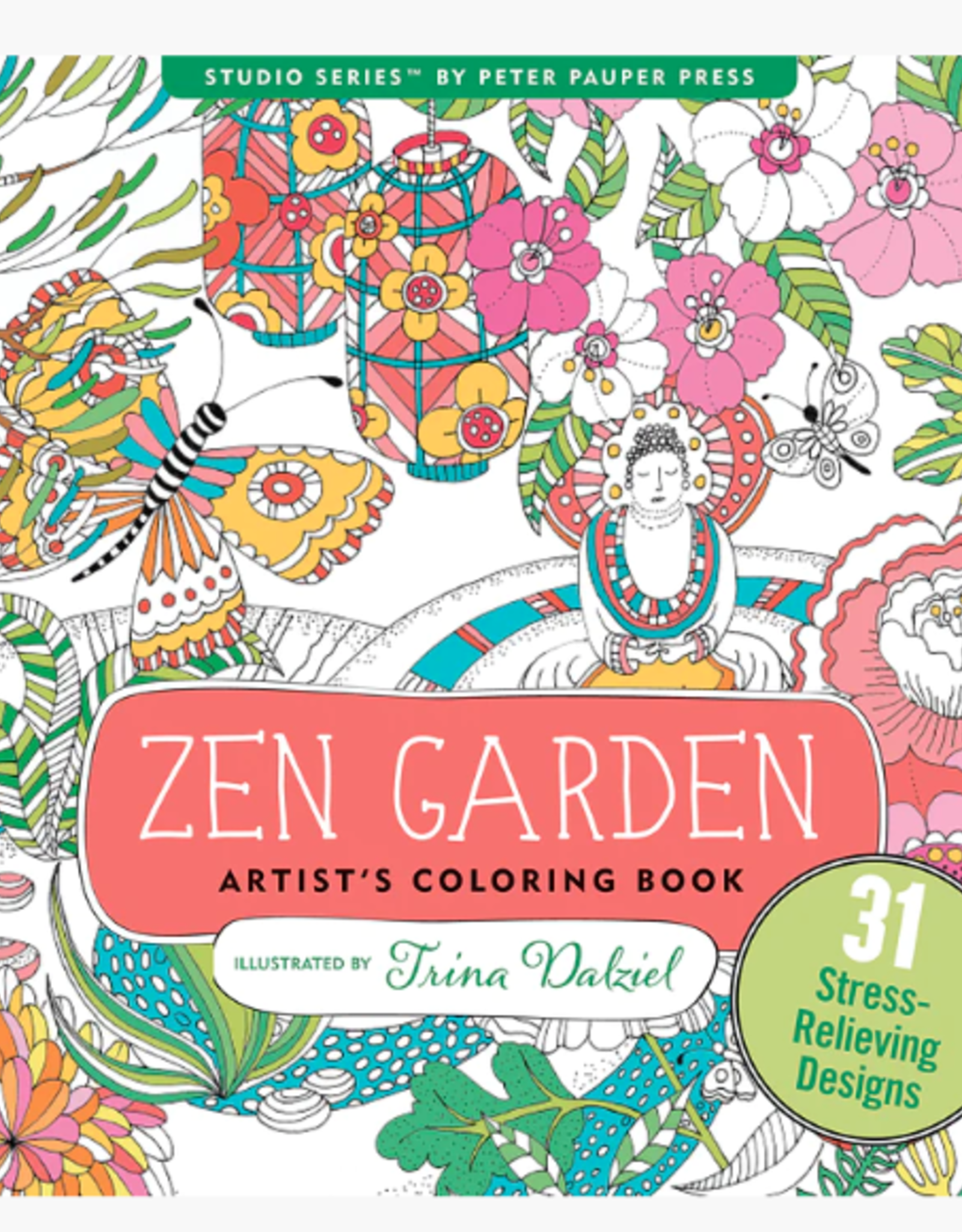 Peter Pauper Press Colour Book Zen Garden