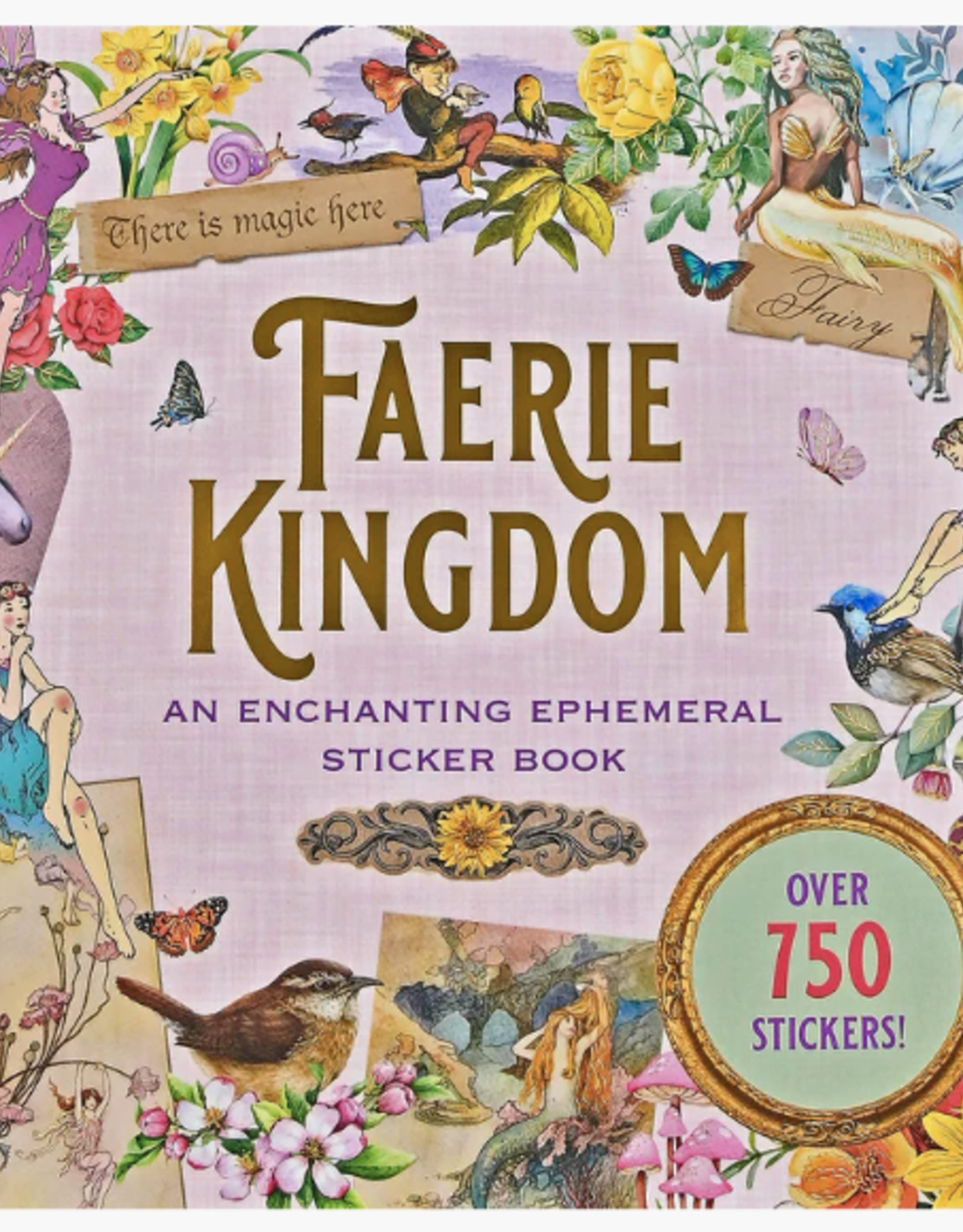 Peter Pauper Press Fairie Kingdom Sticker Book