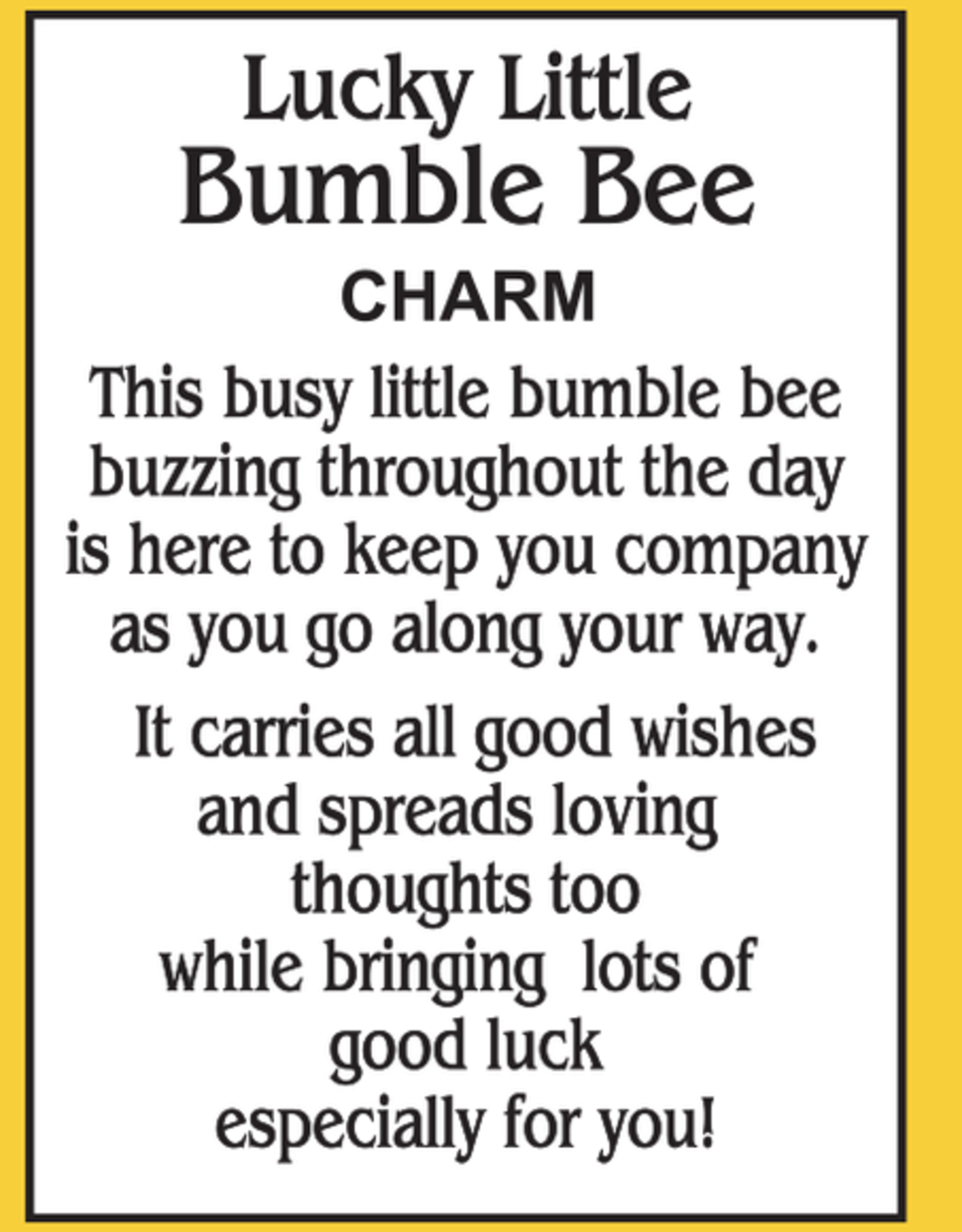 Ganz The Bumblebee Charm