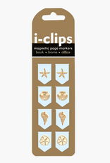 Peter Pauper Press I Clip Magnetic  Bookmark -Seashells