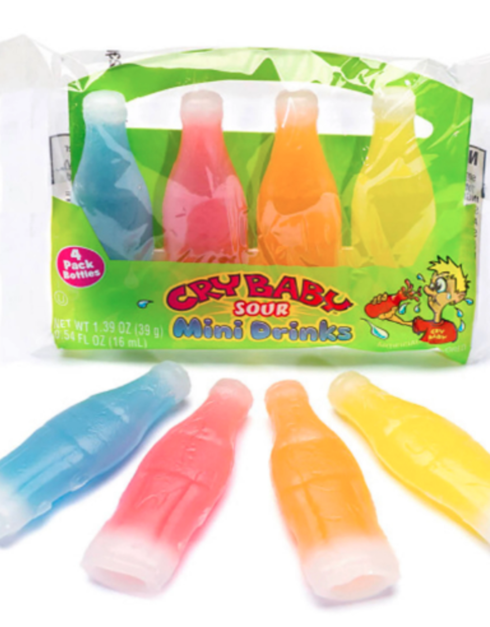 Concord Confections Cry Baby Sour Mini Drinks