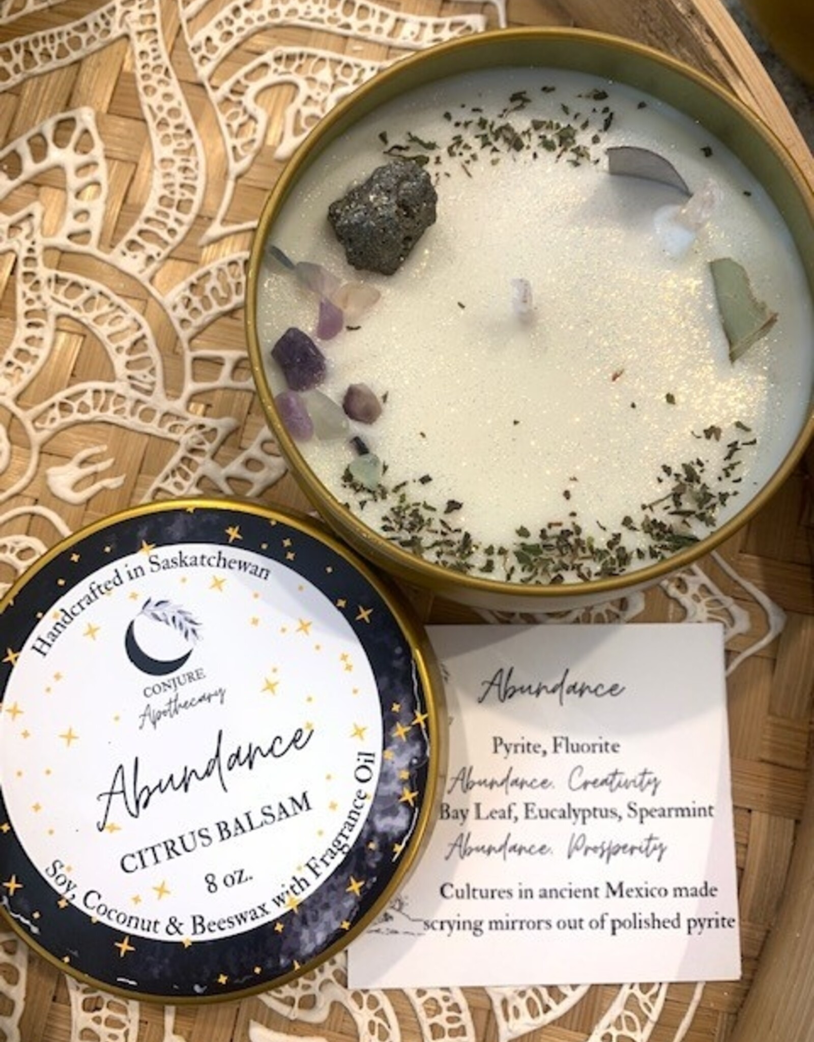 Conjure Apothecary Int. Candle Abundance