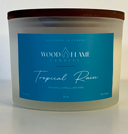 Wood Flame Candles WFC Tropical Rain 9oz