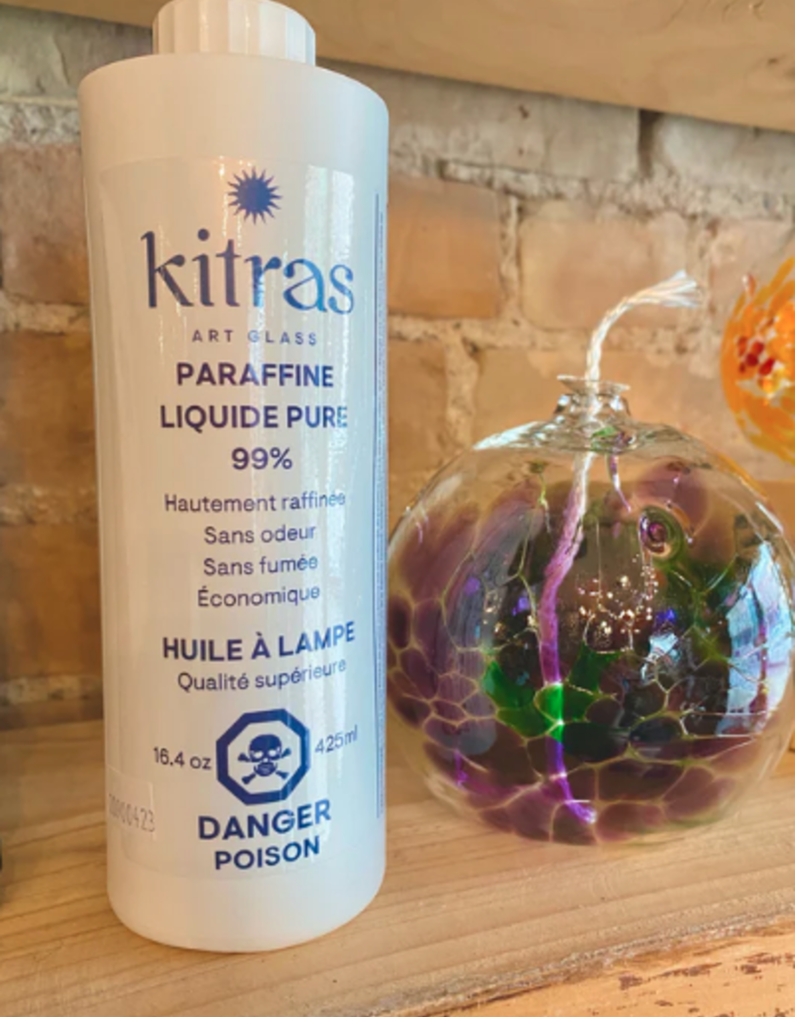 Kitras Art Glass Paraffin Liquid