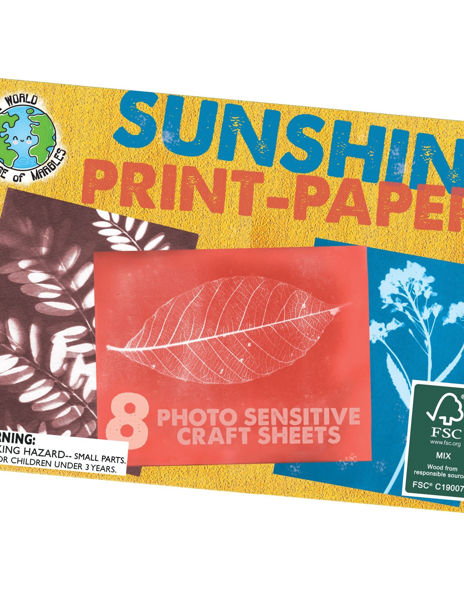 House of Marbles Sunshine Print paper