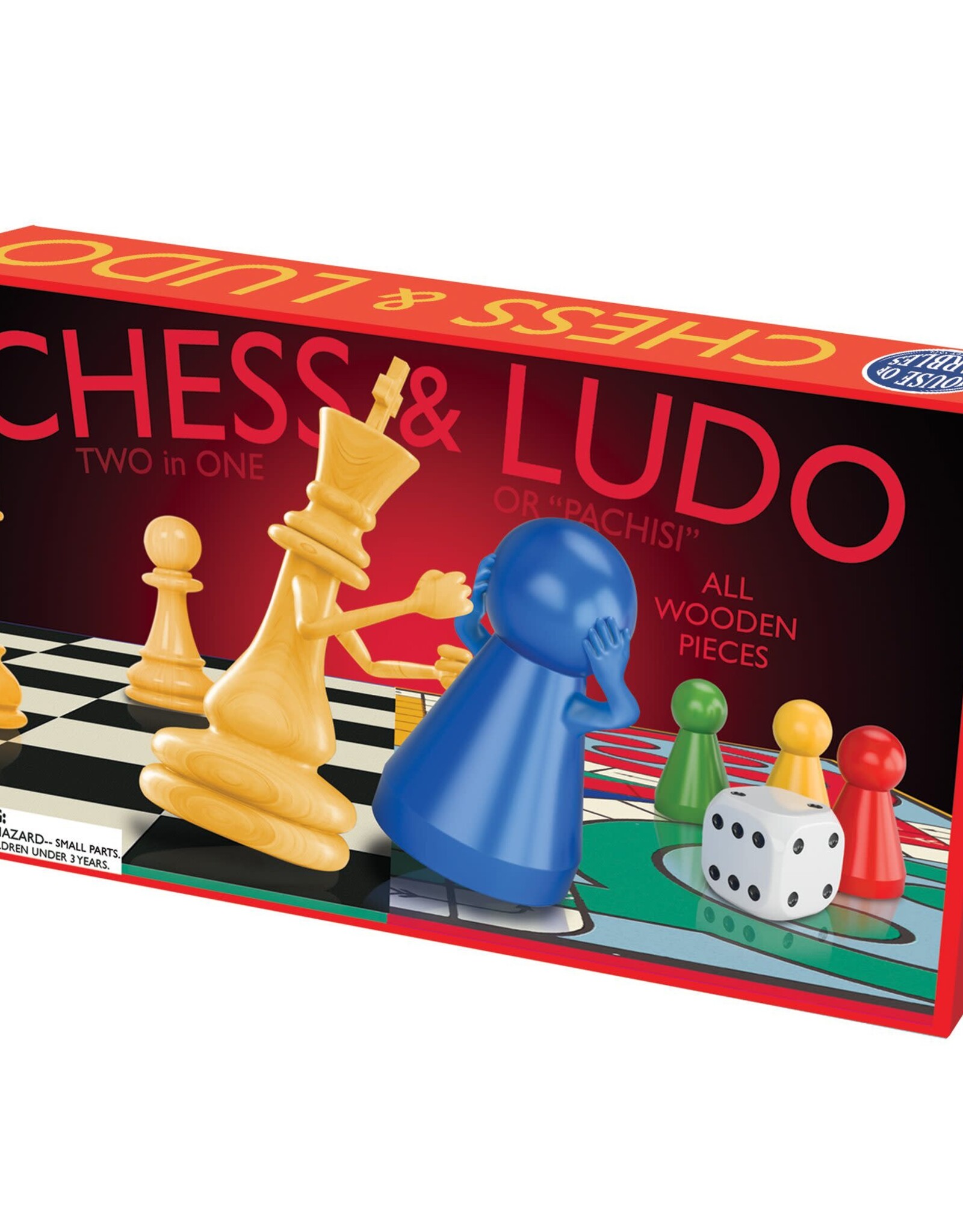 House of Marbles Chess & Ludo  Game