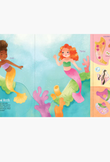 Peter Pauper Press Mermaids Sticker Doll Dress-Up Book