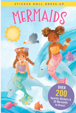 Peter Pauper Press Mermaids Sticker Doll Dress-Up Book