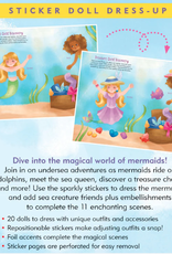 Peter Pauper Press Mermaids Sticker Doll Dress-Up Book