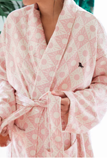 Dock & Bay Dock & Bath Bathrobe - Diamond Pink