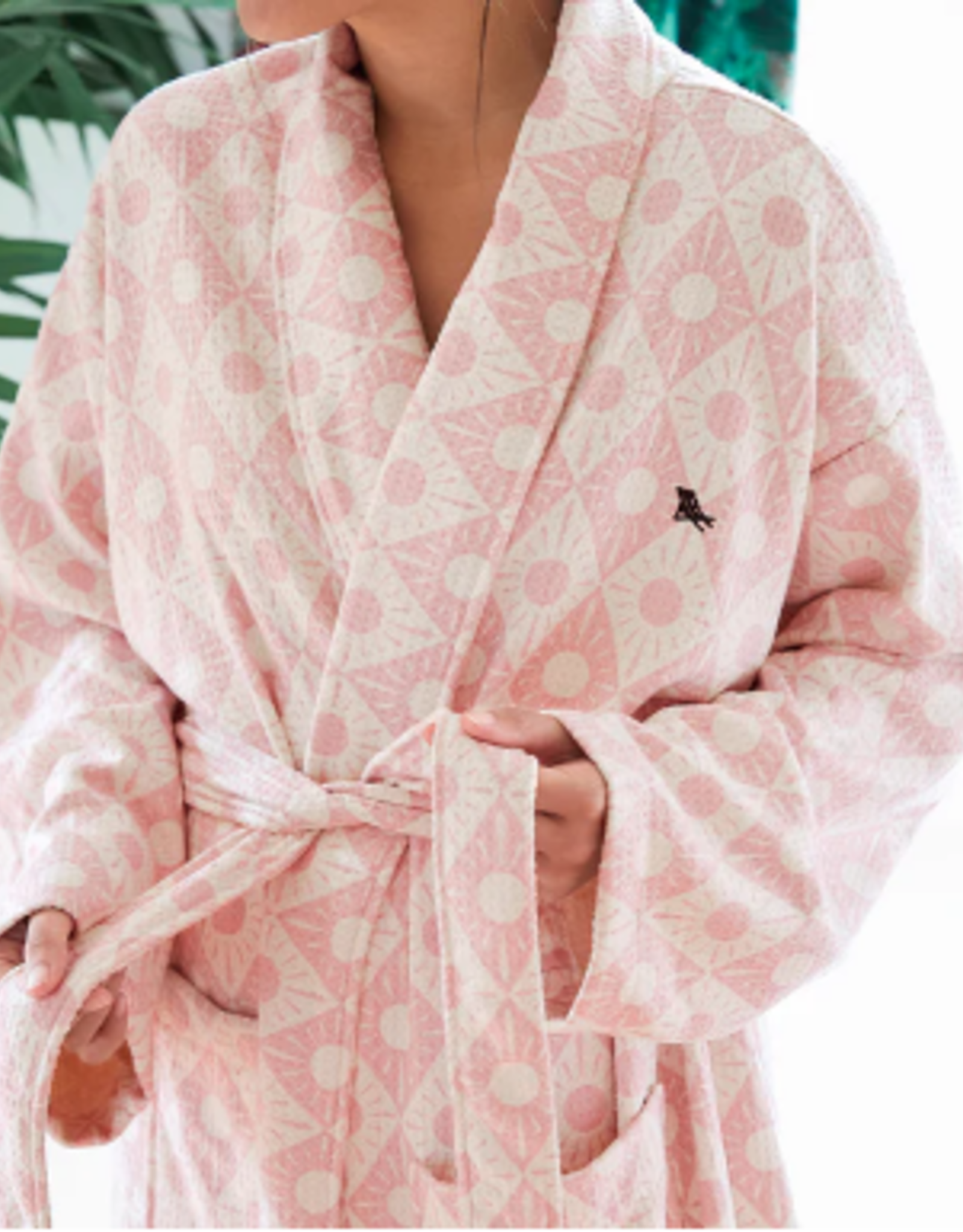 Dock & Bay Dock & Bath Bathrobe - Diamond Pink
