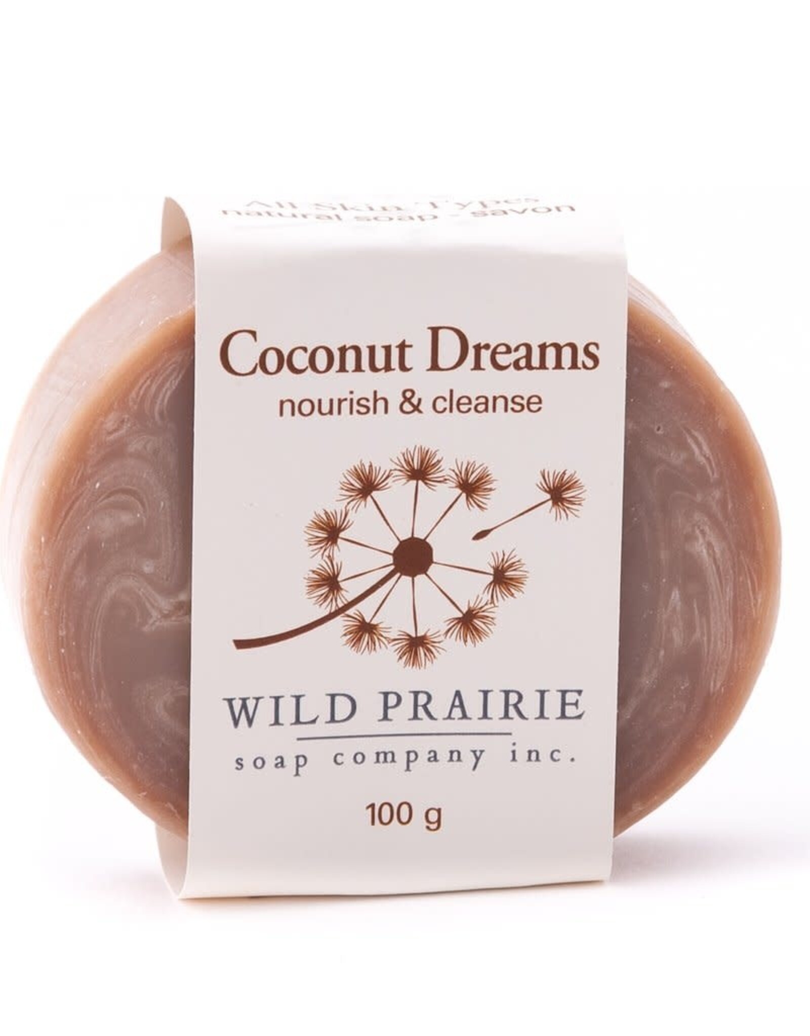 Wild Prairie Soap Wild Prairie Soap Coconut Dream 100g