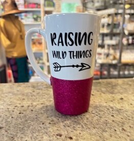 Artisan Sparkle Artisan Sparkle Mug Raising Wild things (pink)