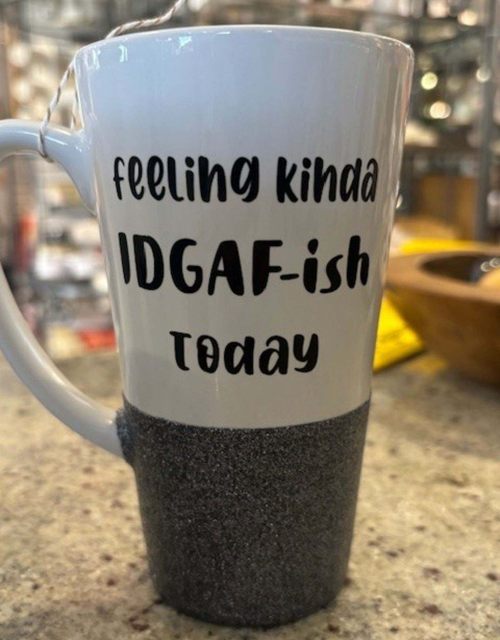 Artisan Sparkle Artisan Sparkle Mug IDGAF (silver)