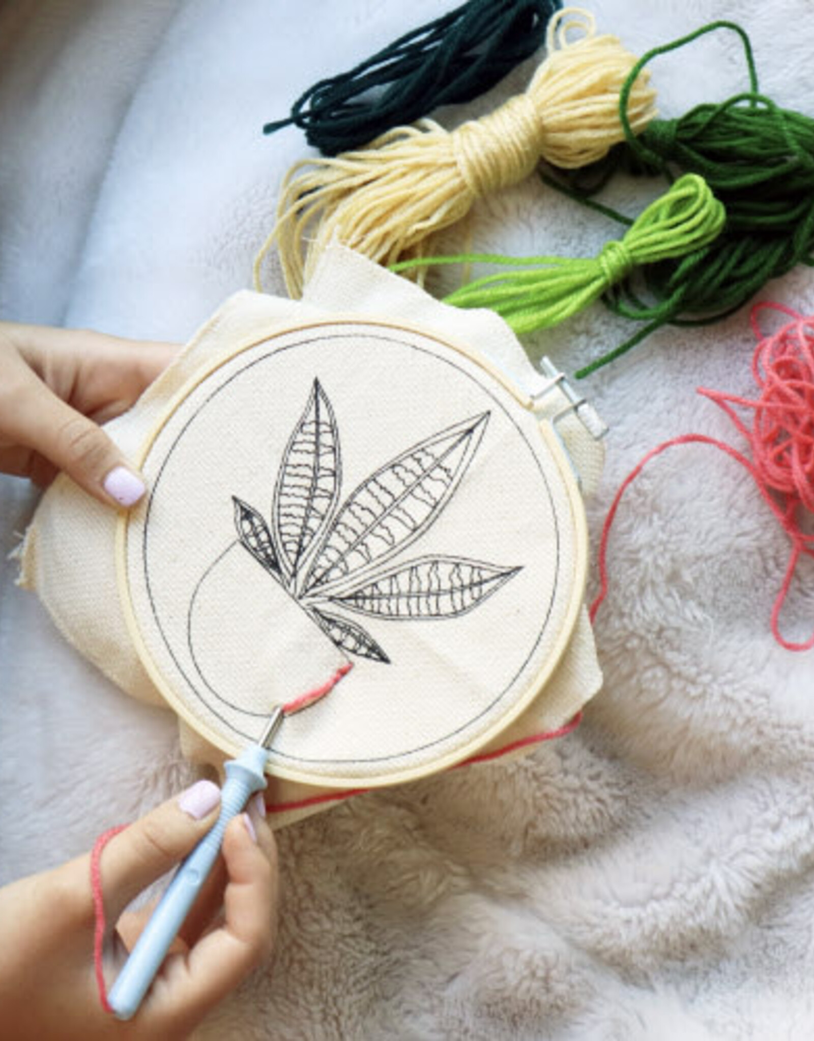 Kikkerland Punch Needle Kit
