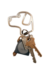 Kikkerland Dog Keychain