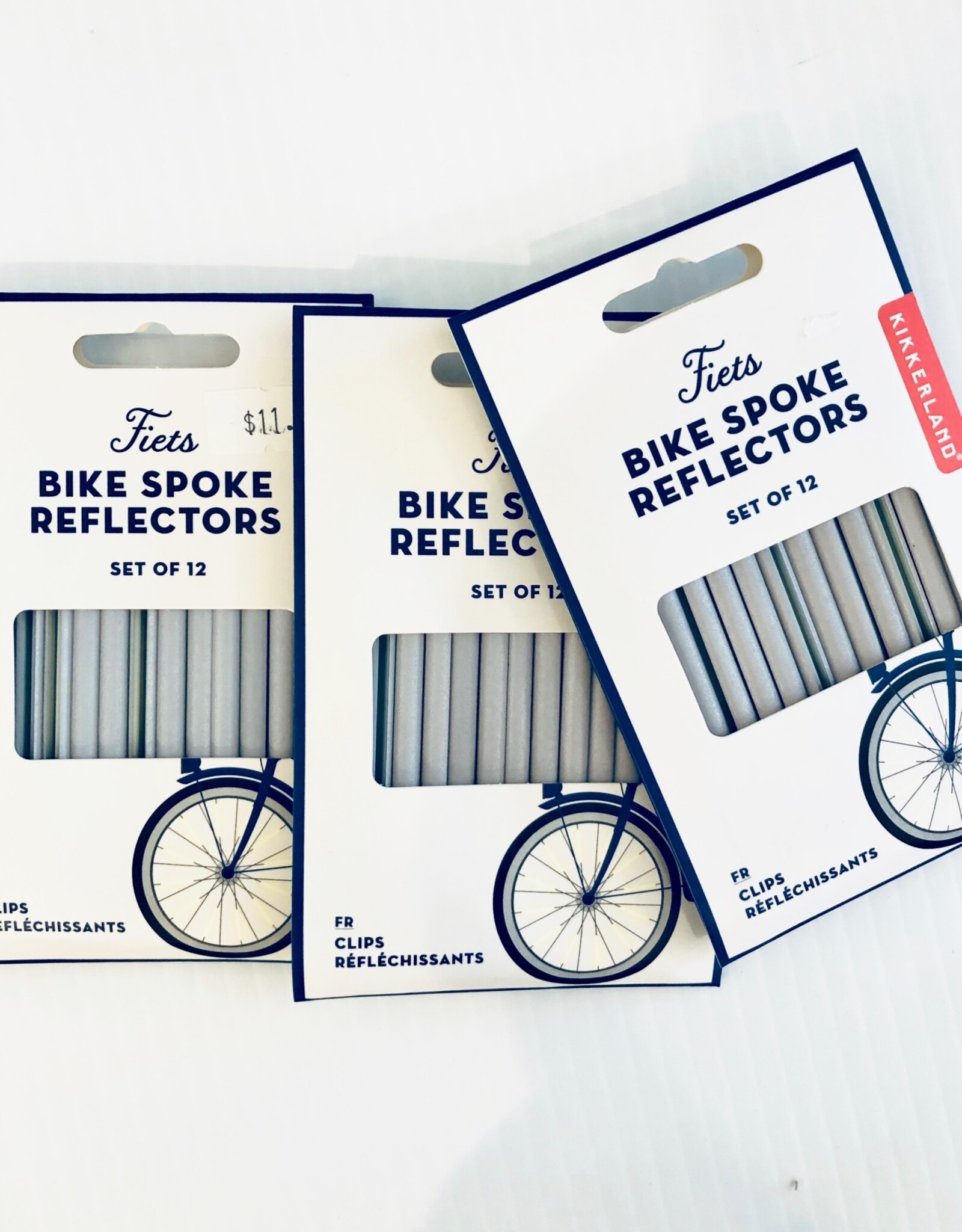 Kikkerland Bike Spoke Reflectors 12pk