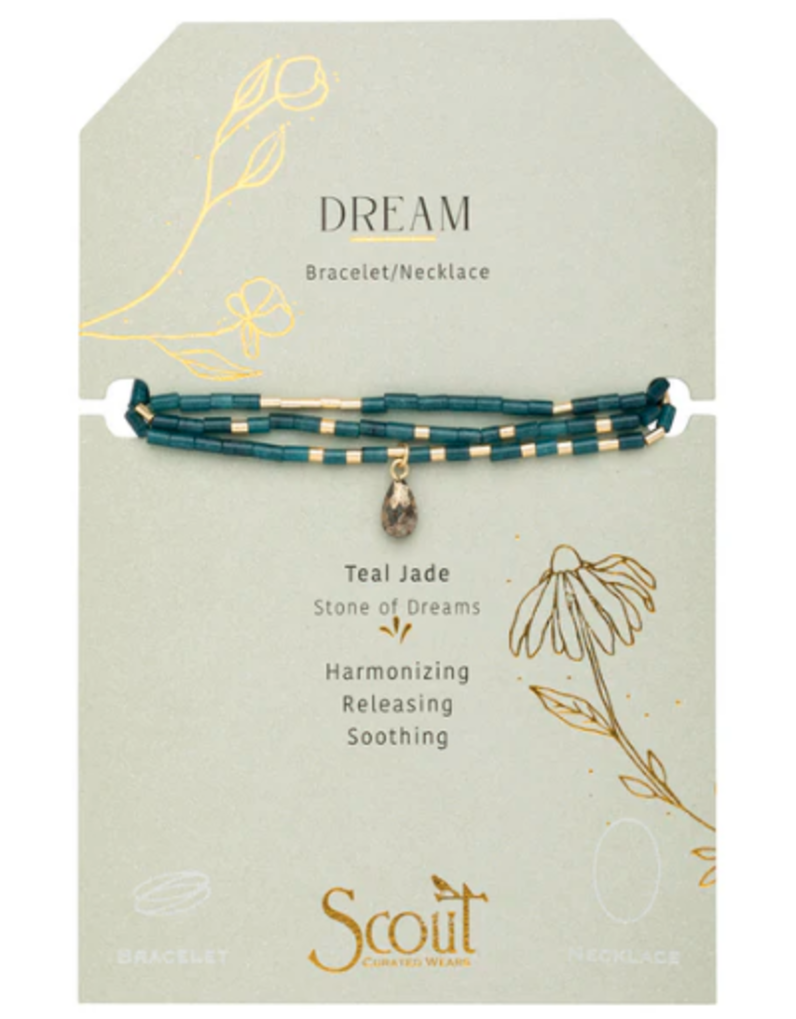 Scout Curated Teardrop Stone Neck/Brac