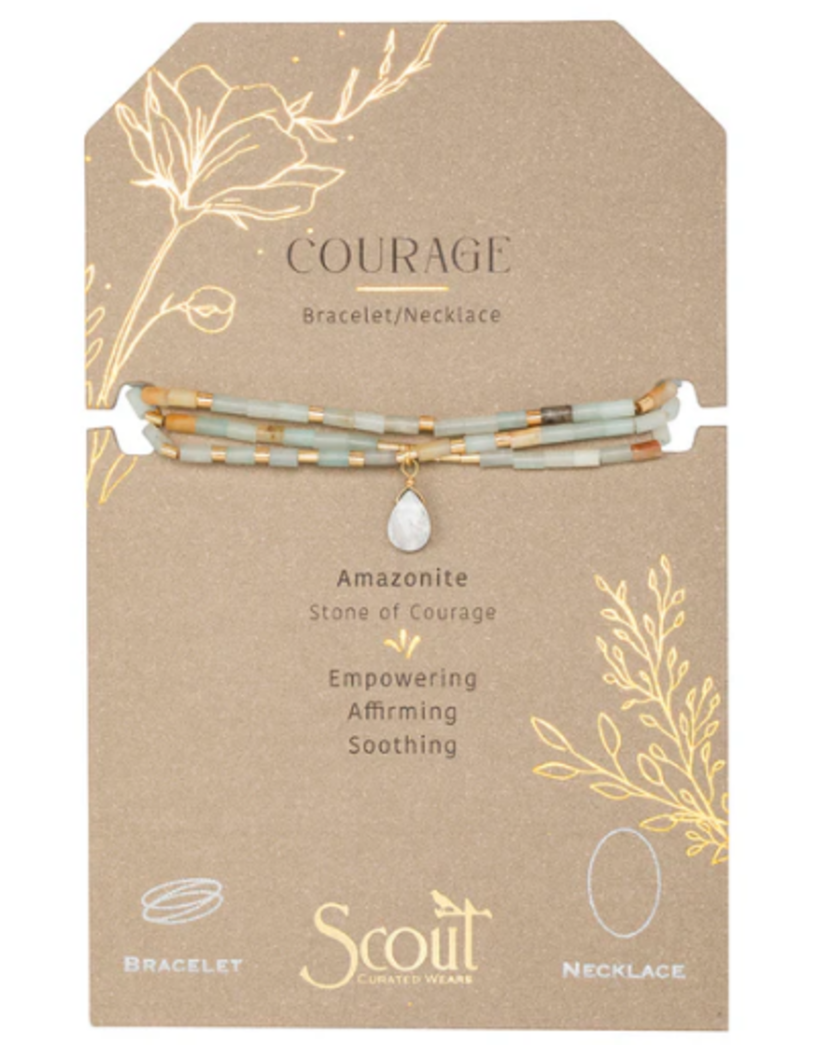 Scout Curated Teardrop Stone Neck/Brac