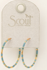 Scout Curated Chromacolor Sm Hoop Turq.mint Gold