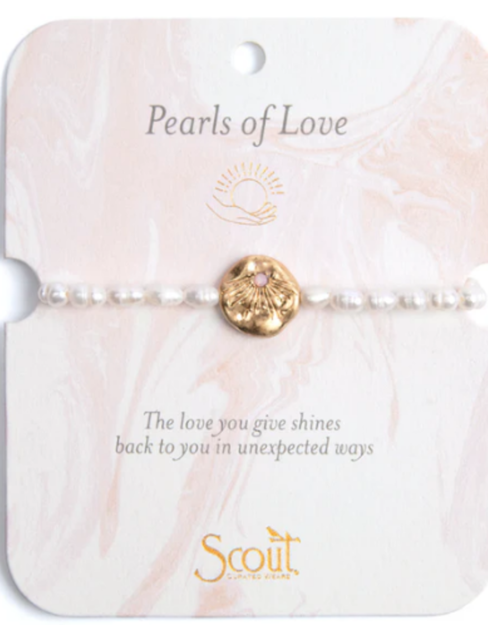 Scout Curated Pearl Affirmation Bracelet