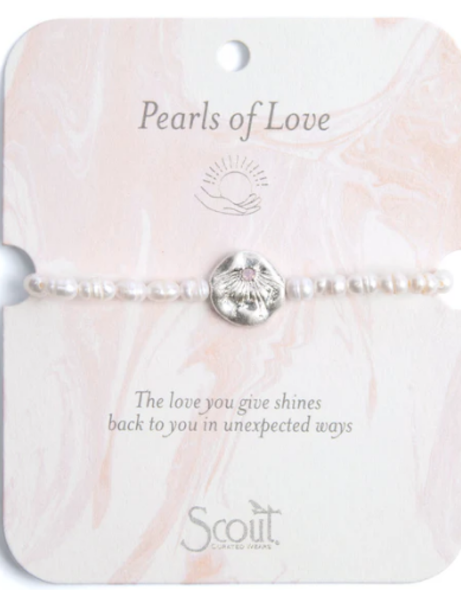 Scout Curated Pearl Affirmation Bracelet