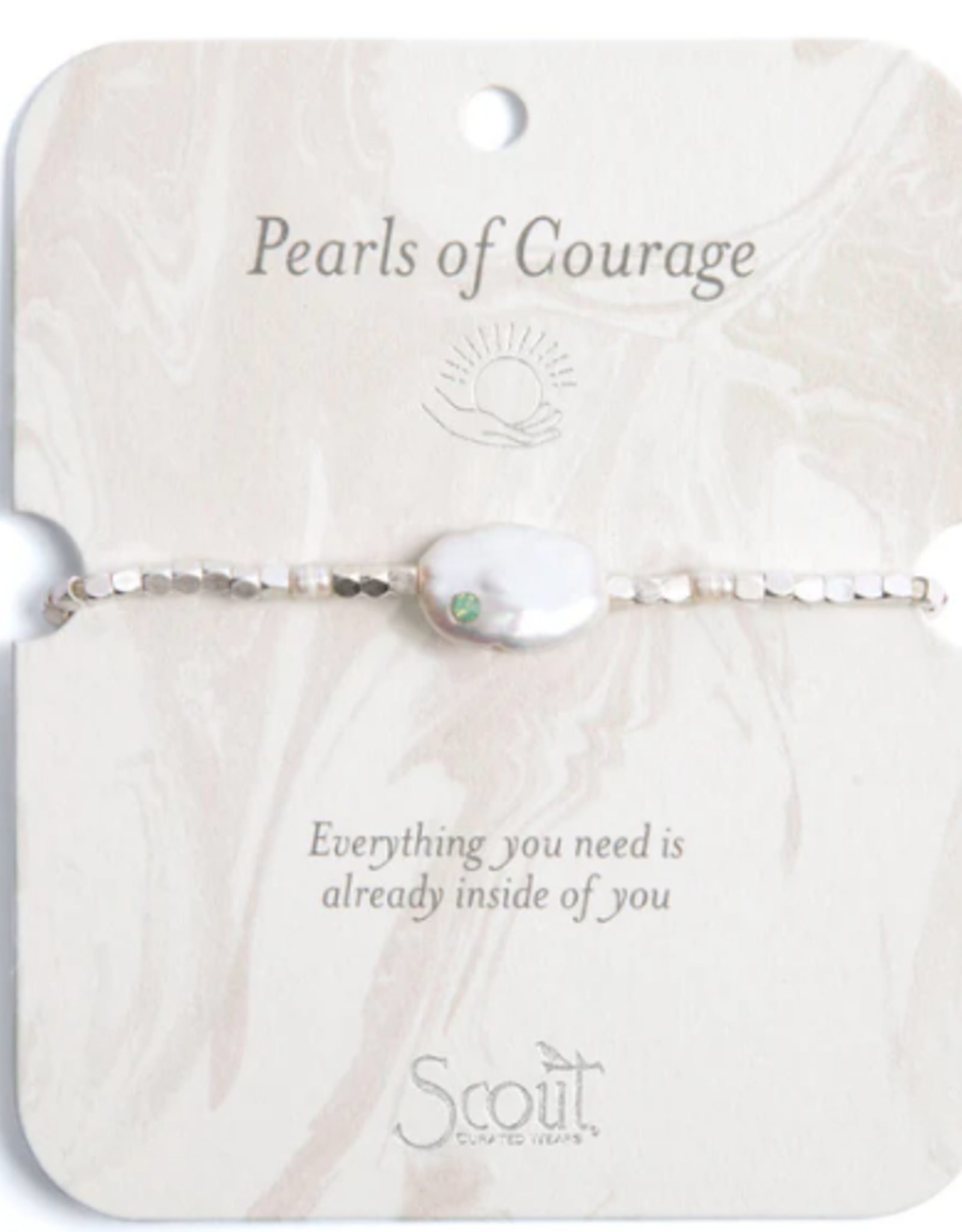 Scout Curated Pearl Affirmation Bracelet