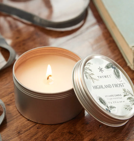 Thymes Highland Frost Travel Tin Candle