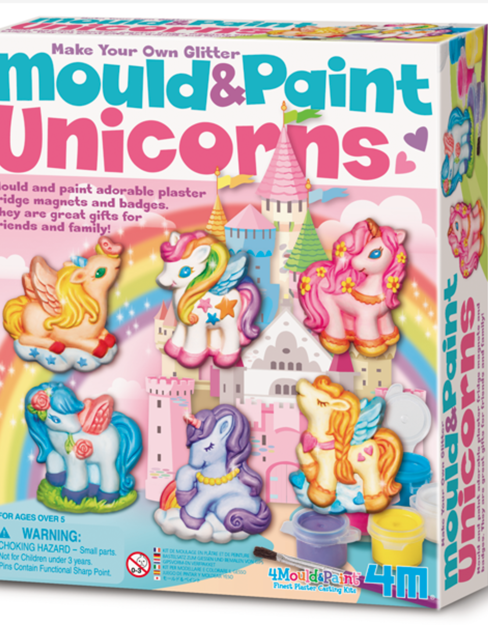 Playwell Mould & Paint Unicorns