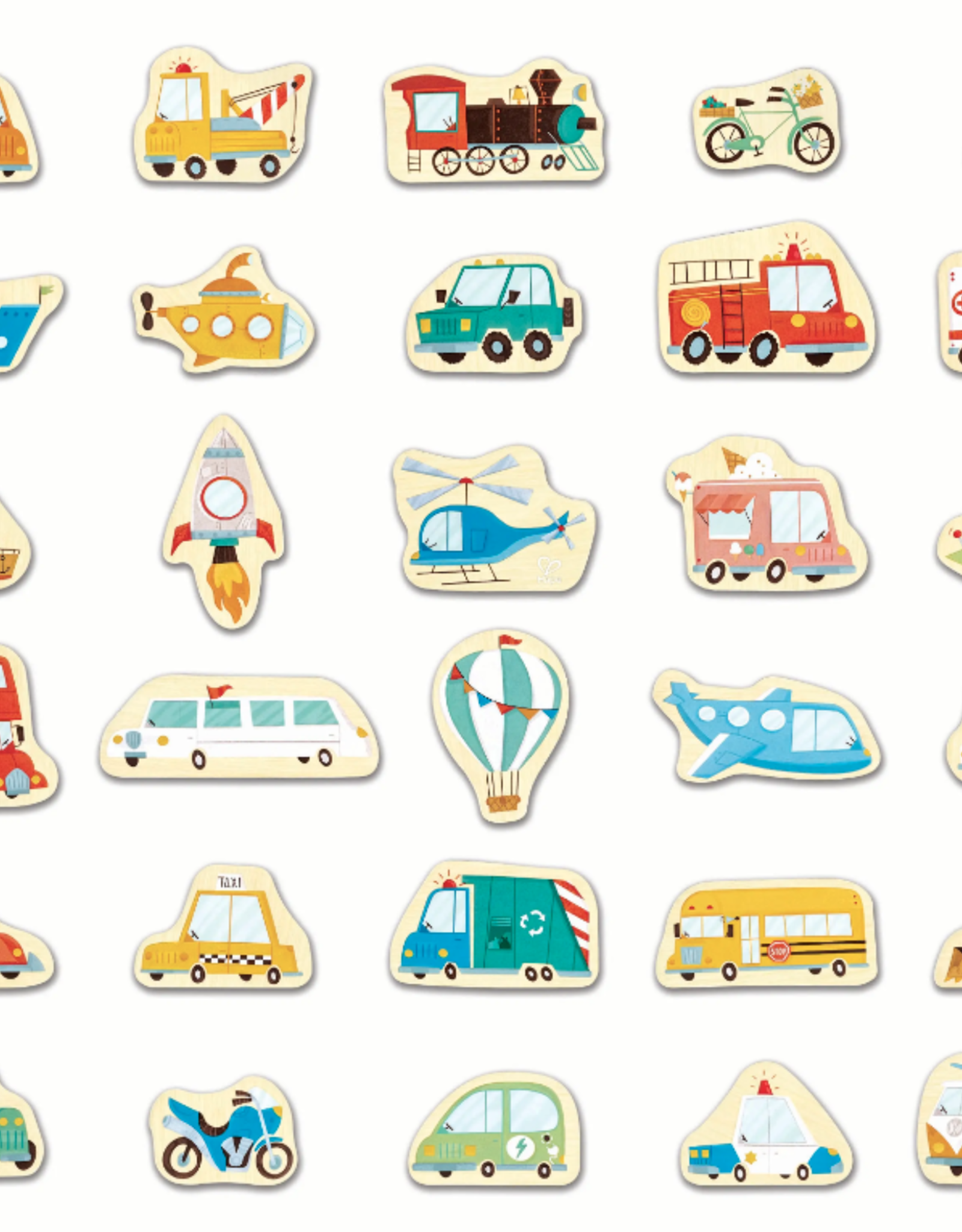 Playwell Magnetic Vehicles 30pc