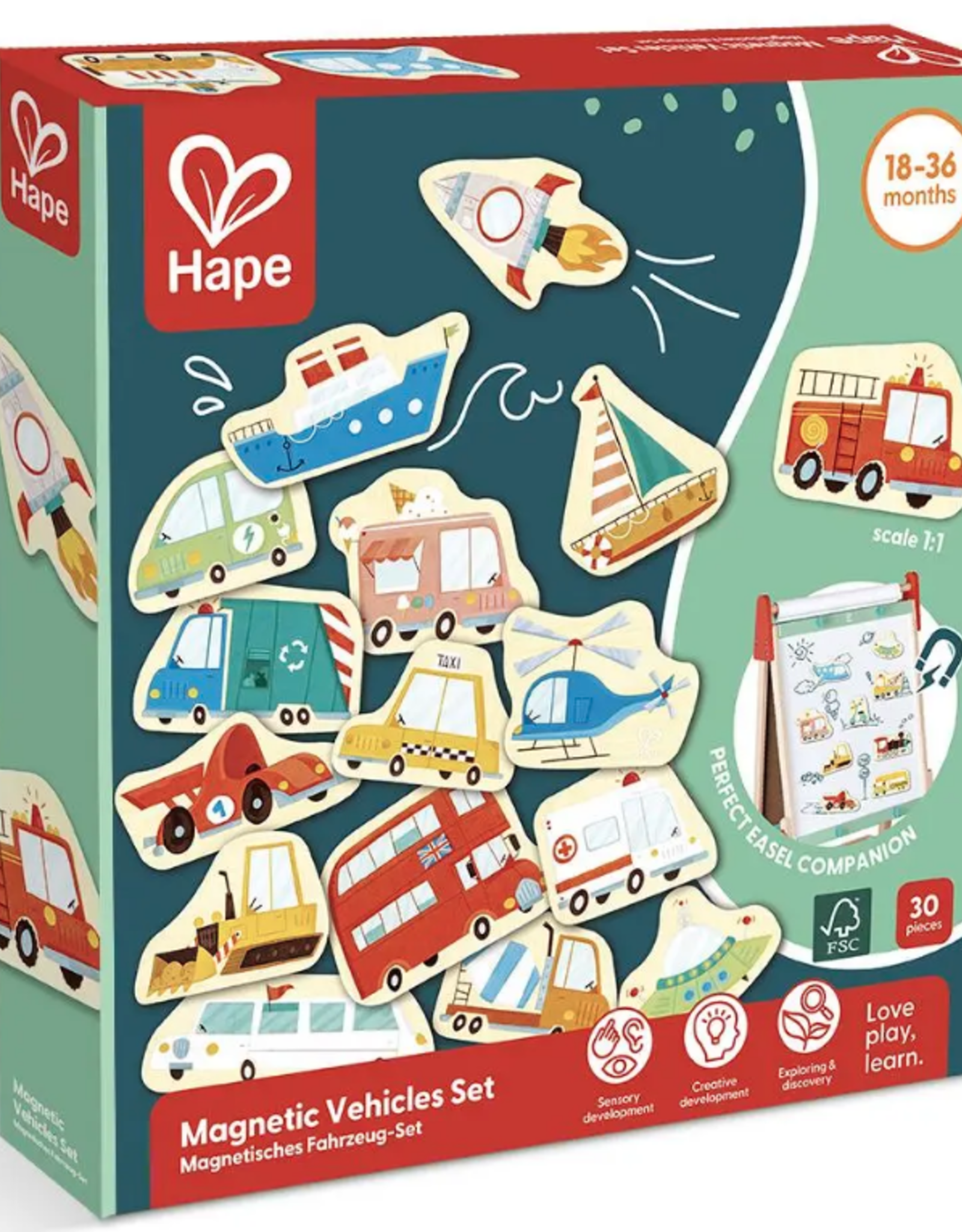 Playwell Magnetic Vehicles 30pc