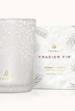 Thymes Frasier Fir Flocked Votive