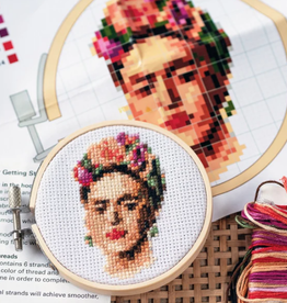 Kikkerland Frida Embroidery Kit