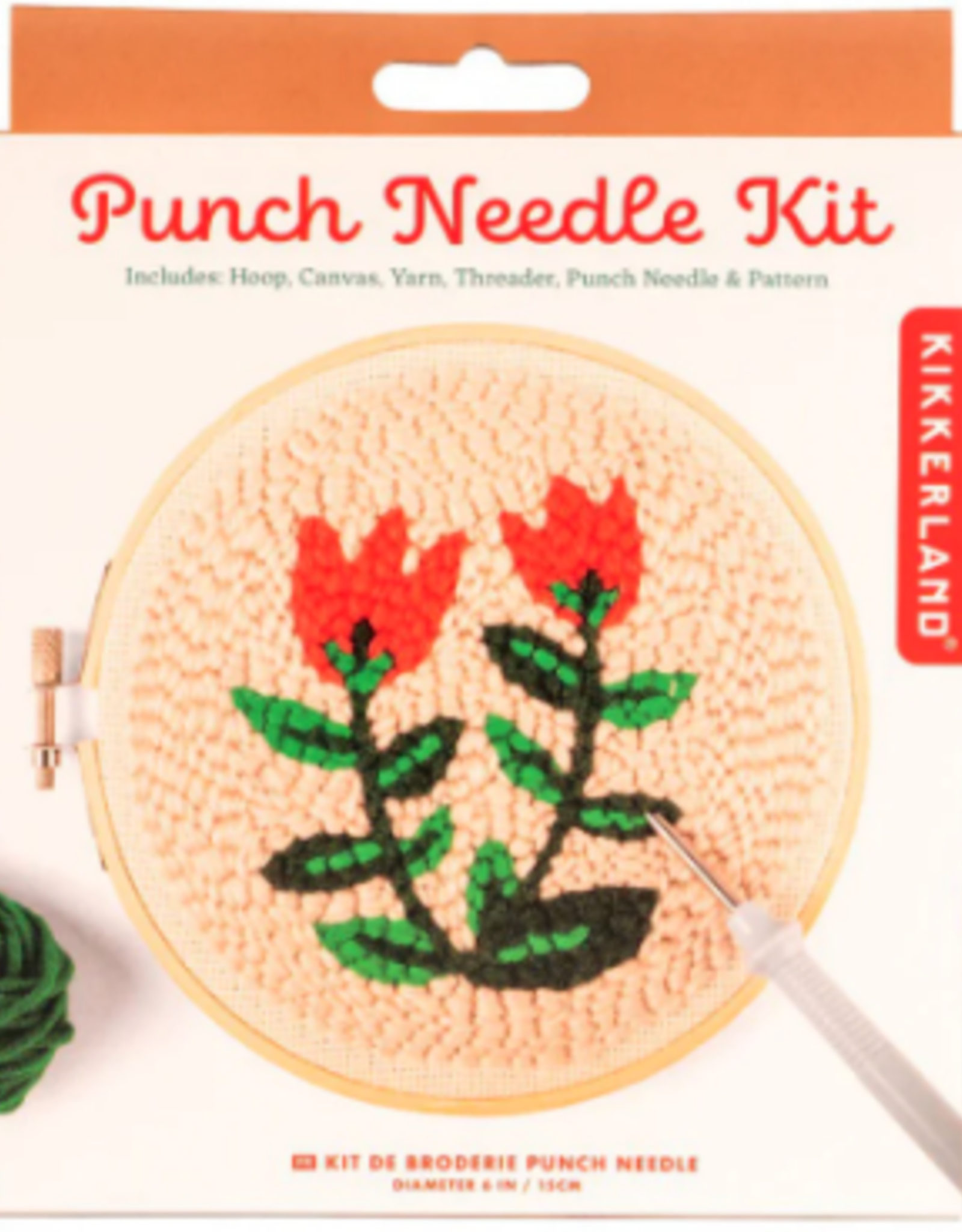 Kikkerland Punch Needle Kit