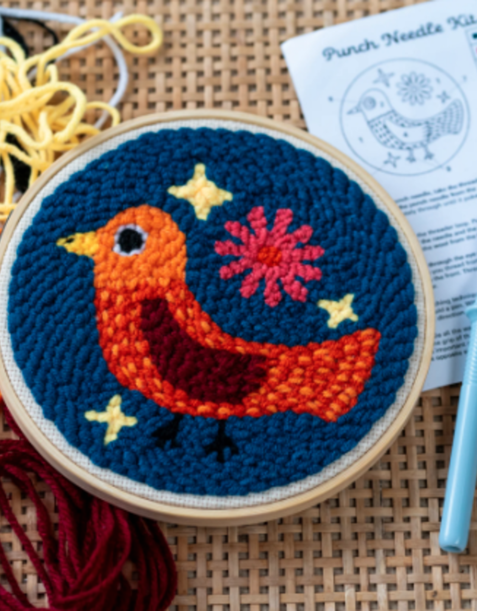 Kikkerland Punch Needle Kit