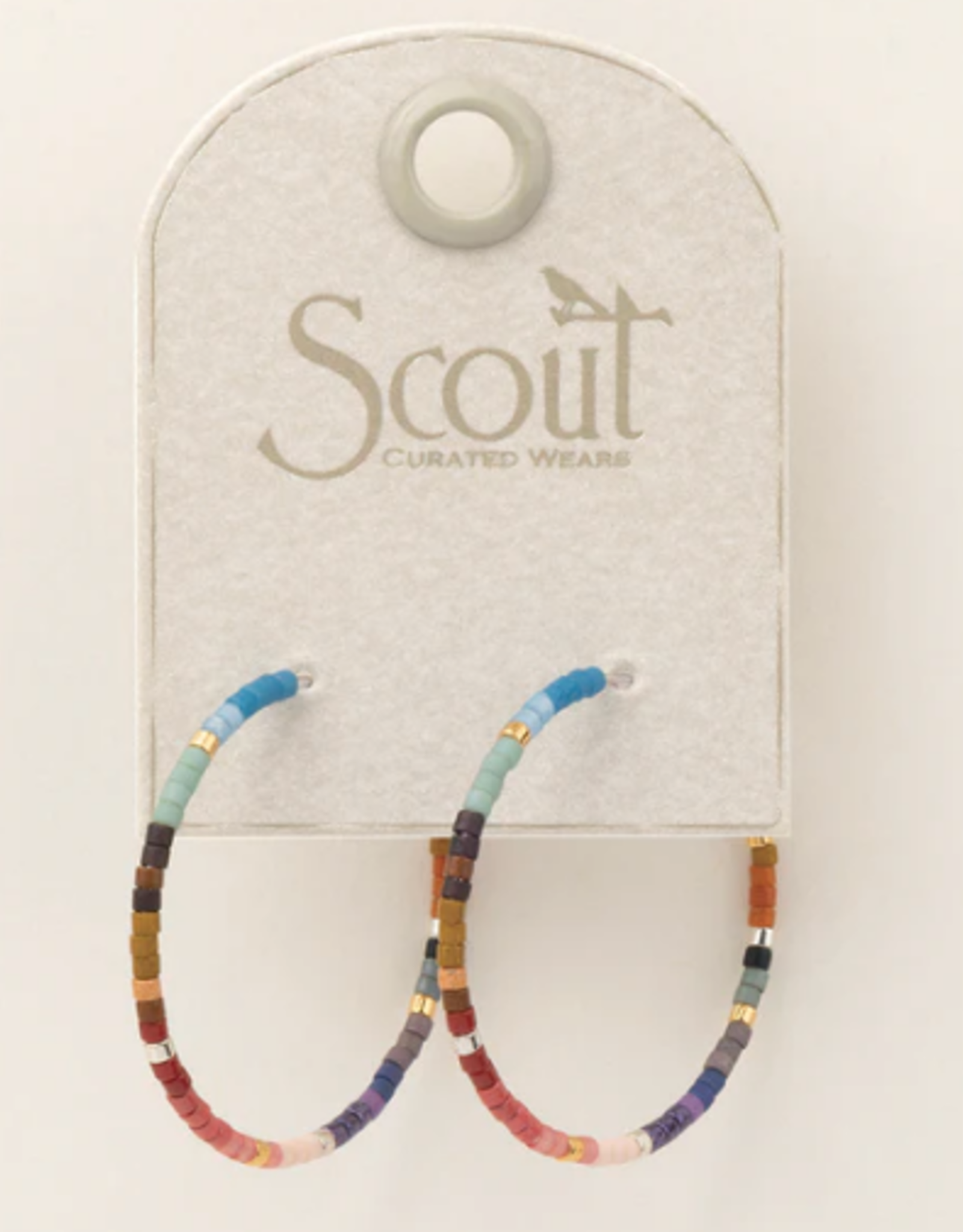 Scout Curated Chromacolor Sm Hoop Dark multi/silver