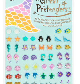 Creative Education Mermaid Stick on Earrings
