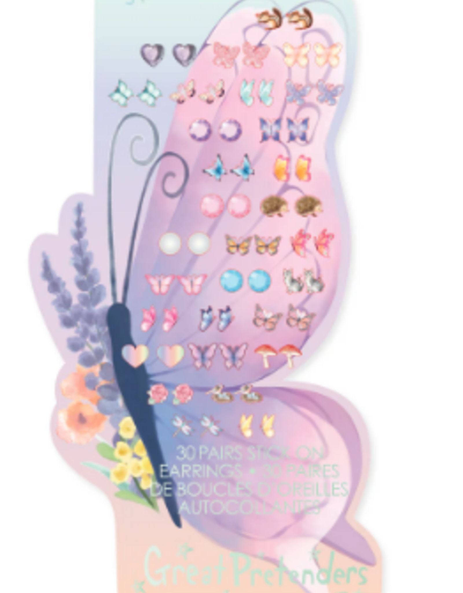 Creative Education Butterfly Stick on Earrings