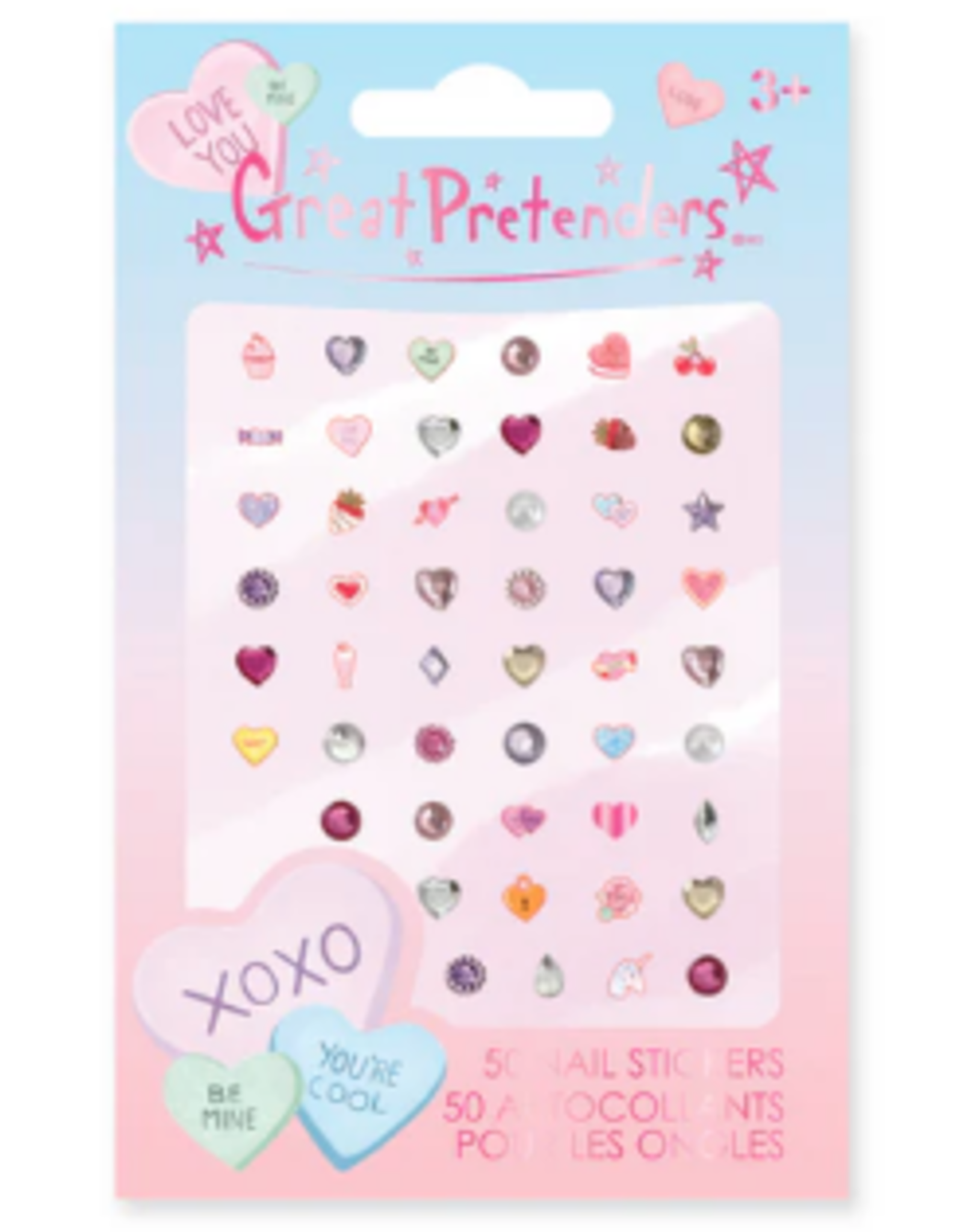NPW Candy Heart Nail Stickers