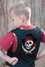 Great Pretenders Pirate Vest with eye patch 4-7