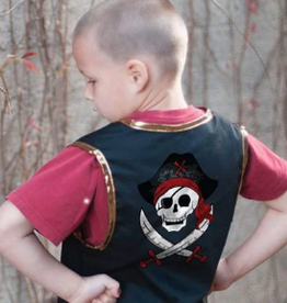 Great Pretenders Pirate Vest with eye patch 4-7