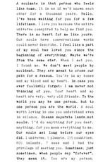 Cedar Mountain Typewriter sign - Soul Mate