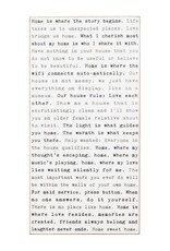 Cedar Mountain Typewriter sign - Home Revisited