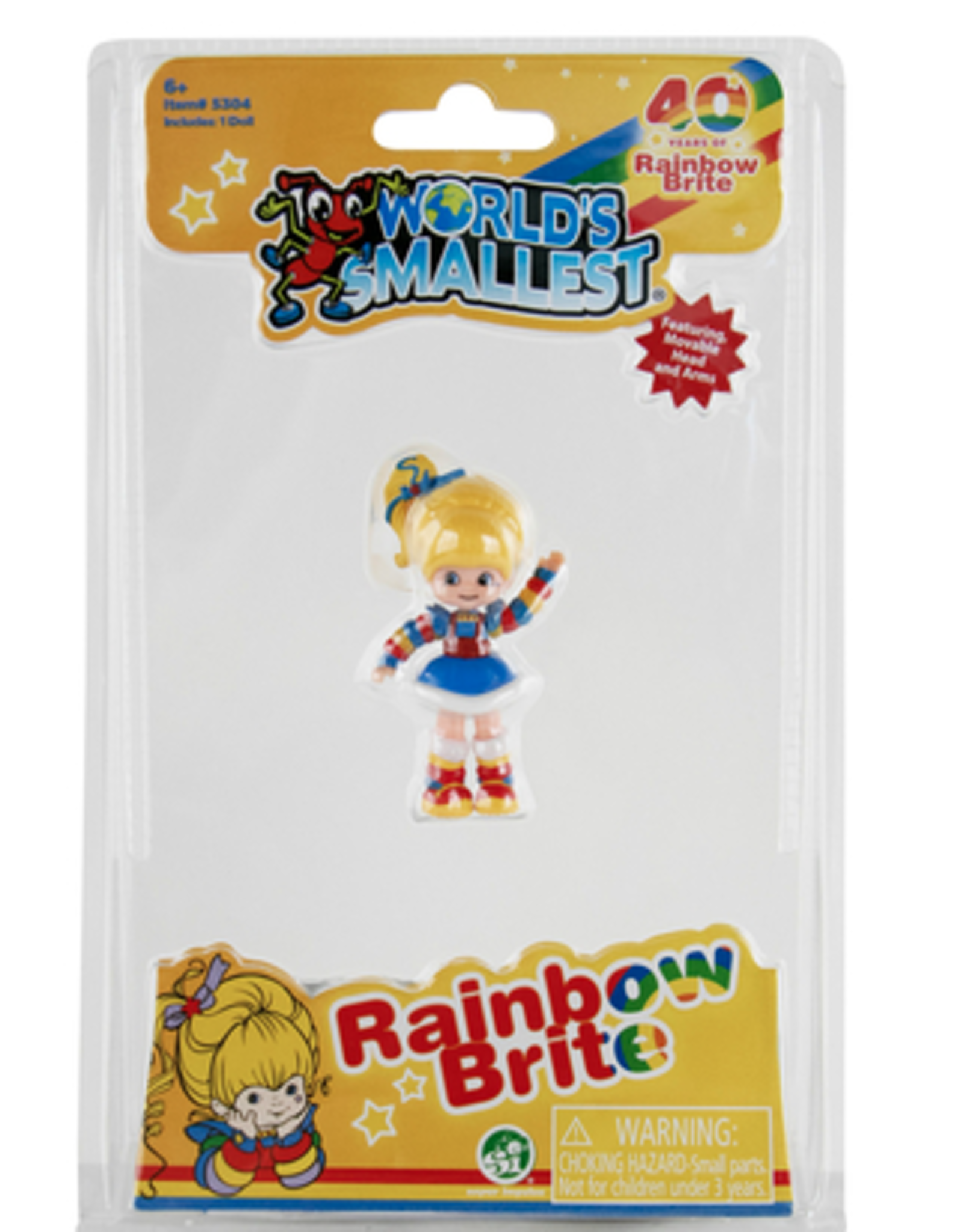 Toysmith World's Smallest Rainbow Brite