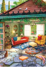 Ravensburger Tuscan Oasis 1000p