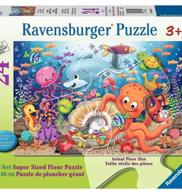 Ravensburger Floor Puzzle ( 3x2')  - Fishies Fortune 24p