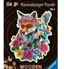 Ravensburger Wooden Puzzle Colorful Fox 150P