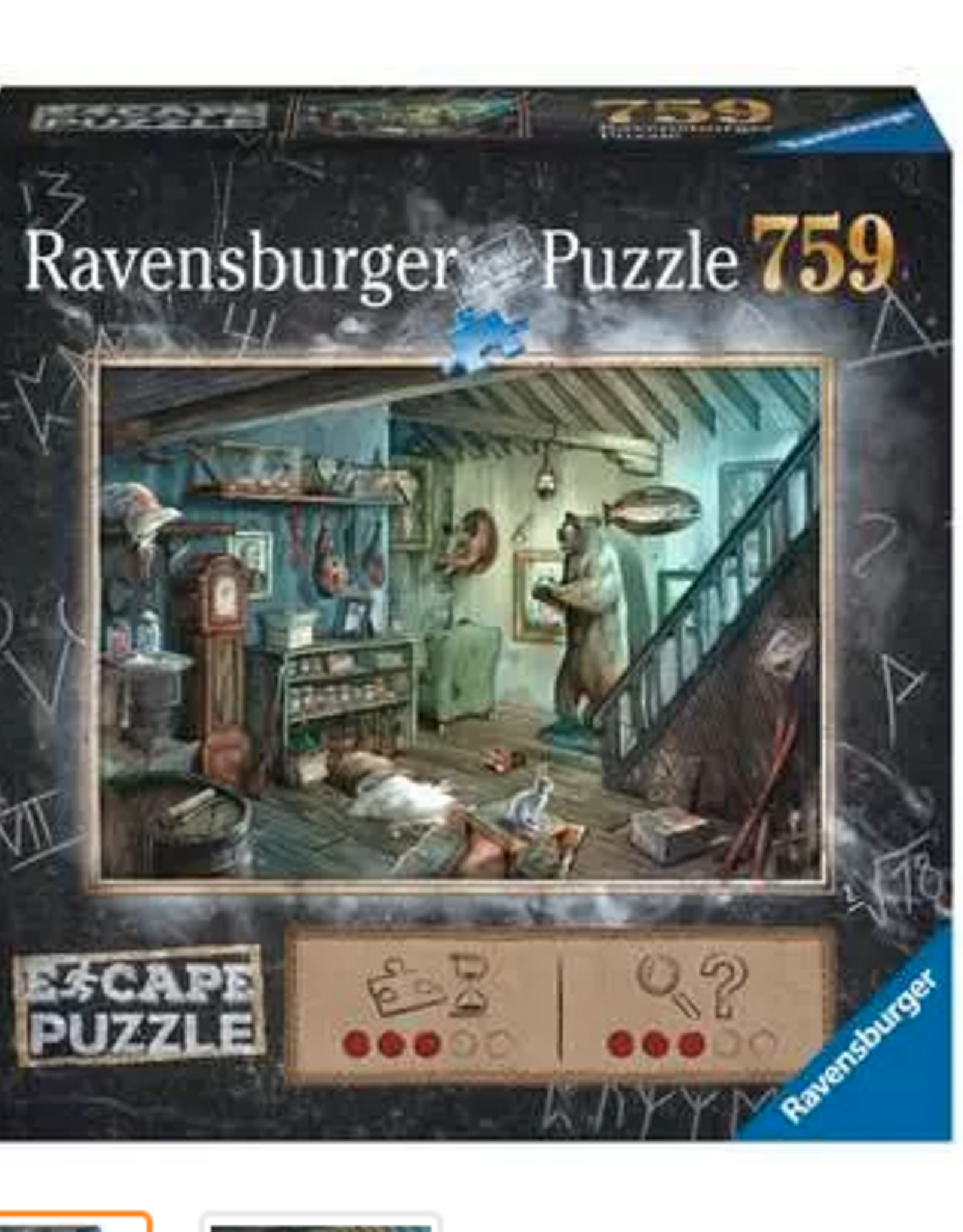 Ravensburger Escape Puzzle Forbidden Basement