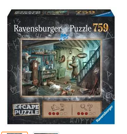 Ravensburger Escape Puzzle Forbidden Basement